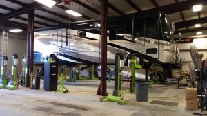 RV bay 41 in the air passenger full side
